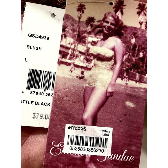 ~ NEW! Lg Blush Sequin Mini Dress Hoco Prom Dance Juniors Teen "Emerald Sundae" - Picture 6 of 15